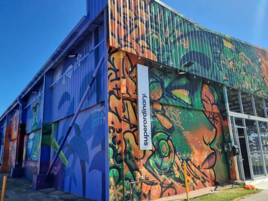 Courtyard & street art